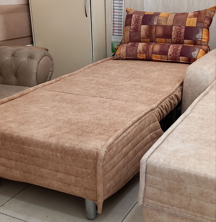 مبل تختخوابشو شرکت لوکاس مدل ریلکس سایز 100