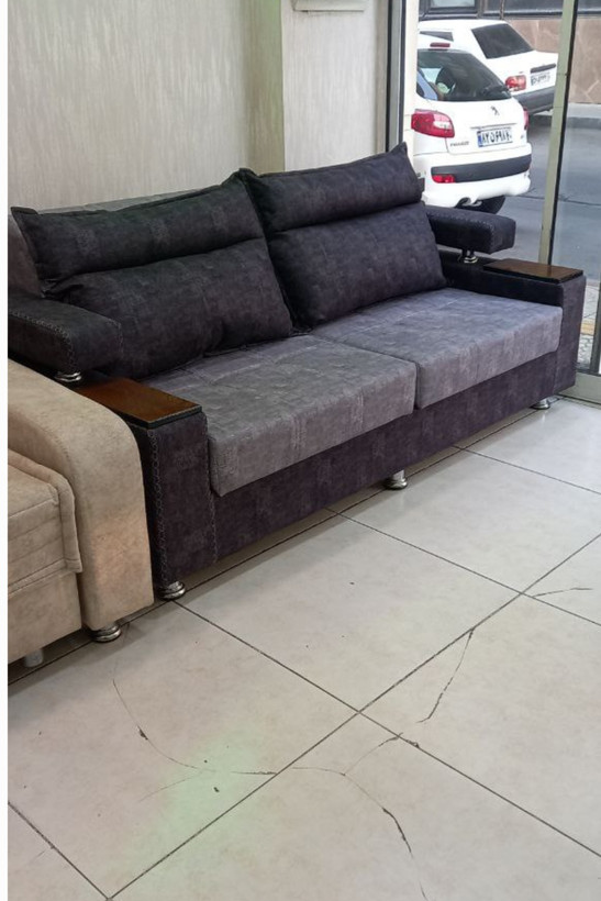مبل تختخوابشو مدل لالوسکی سایز 160 دوقلو